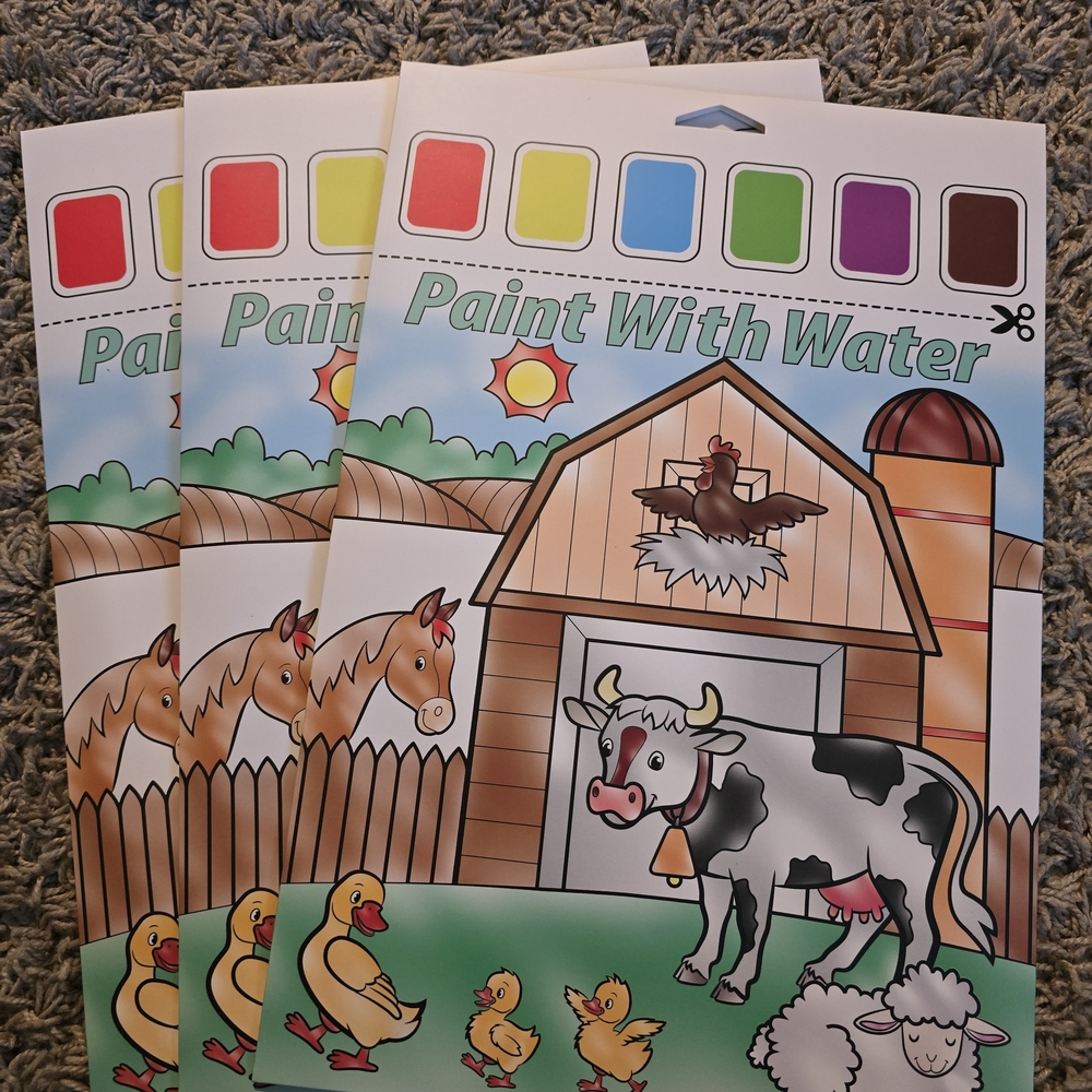 Farmyard Fun Paint With Water Set
